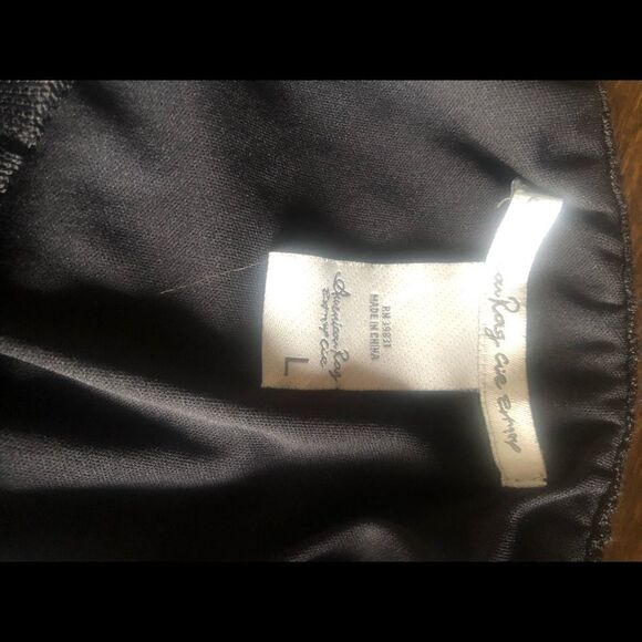 🔥🔥American Rag Cie Energy black shorts Romper . With pockets &pom pom detail - Picture 8 of 12